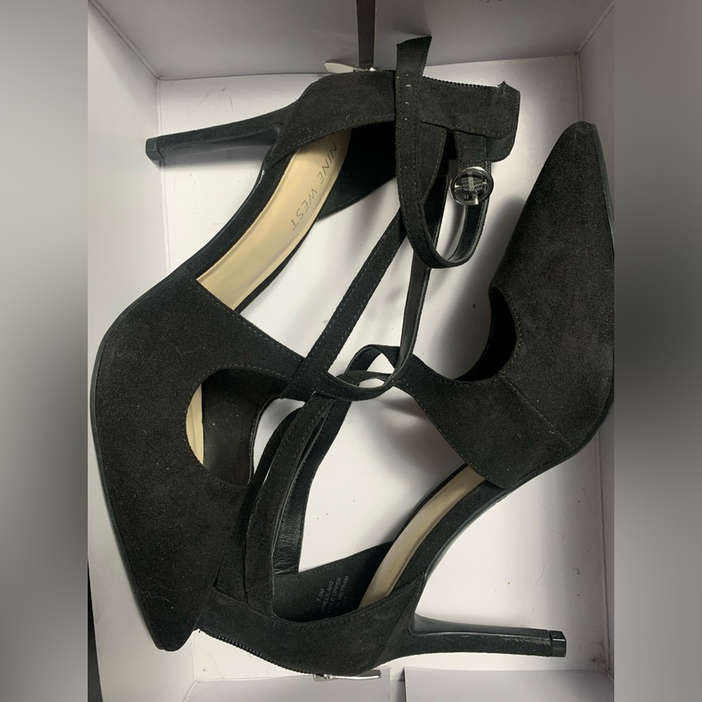 Nine West Cross Strap Heel